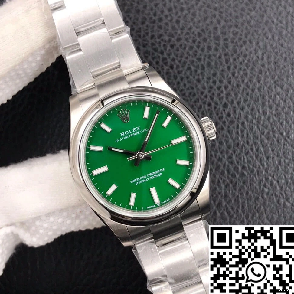 Rolex Factory 31MM EW Dial Oyster M277200-0006 Green Perpetual 0421